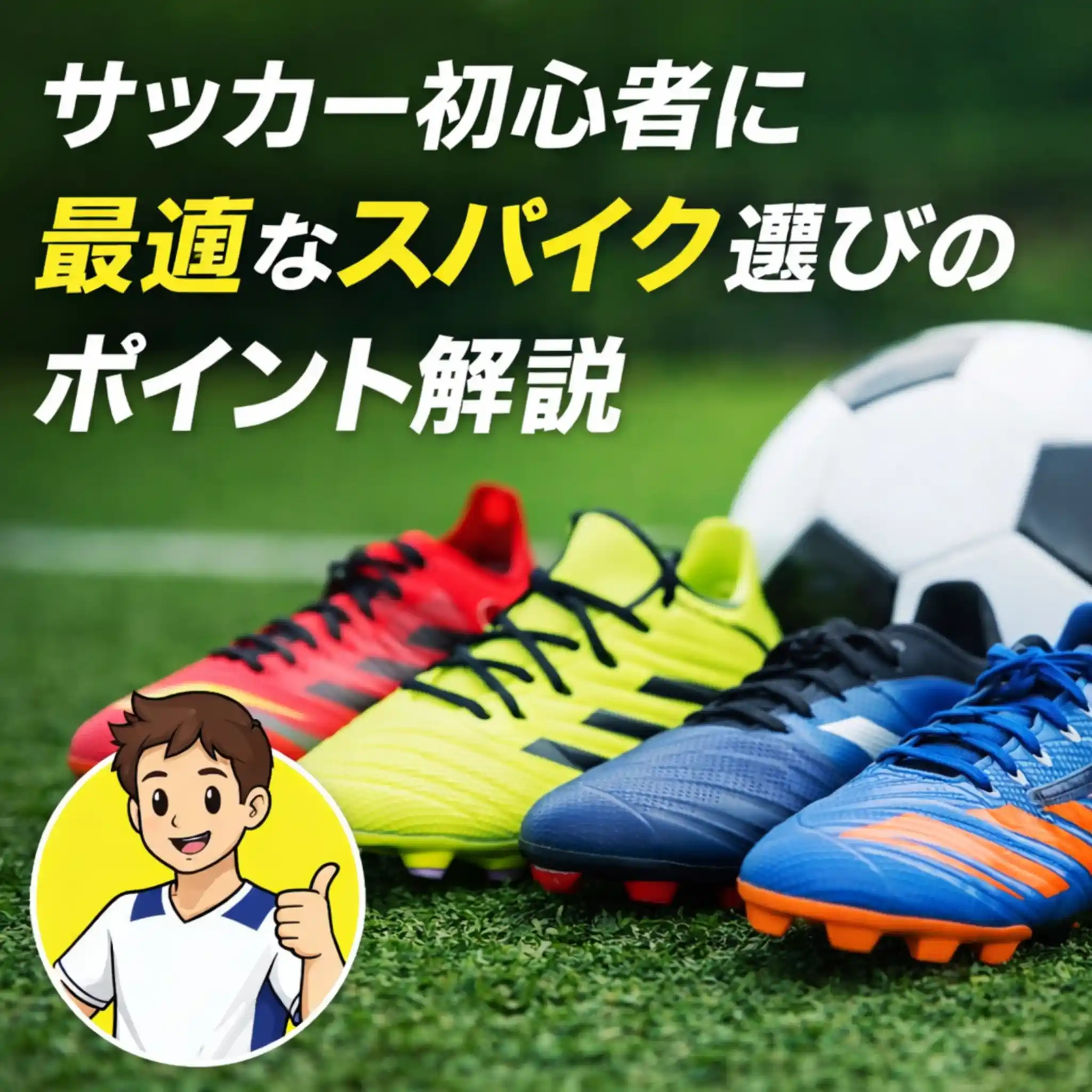 サッカー初心者に最適なスパイク選びのポイント解説