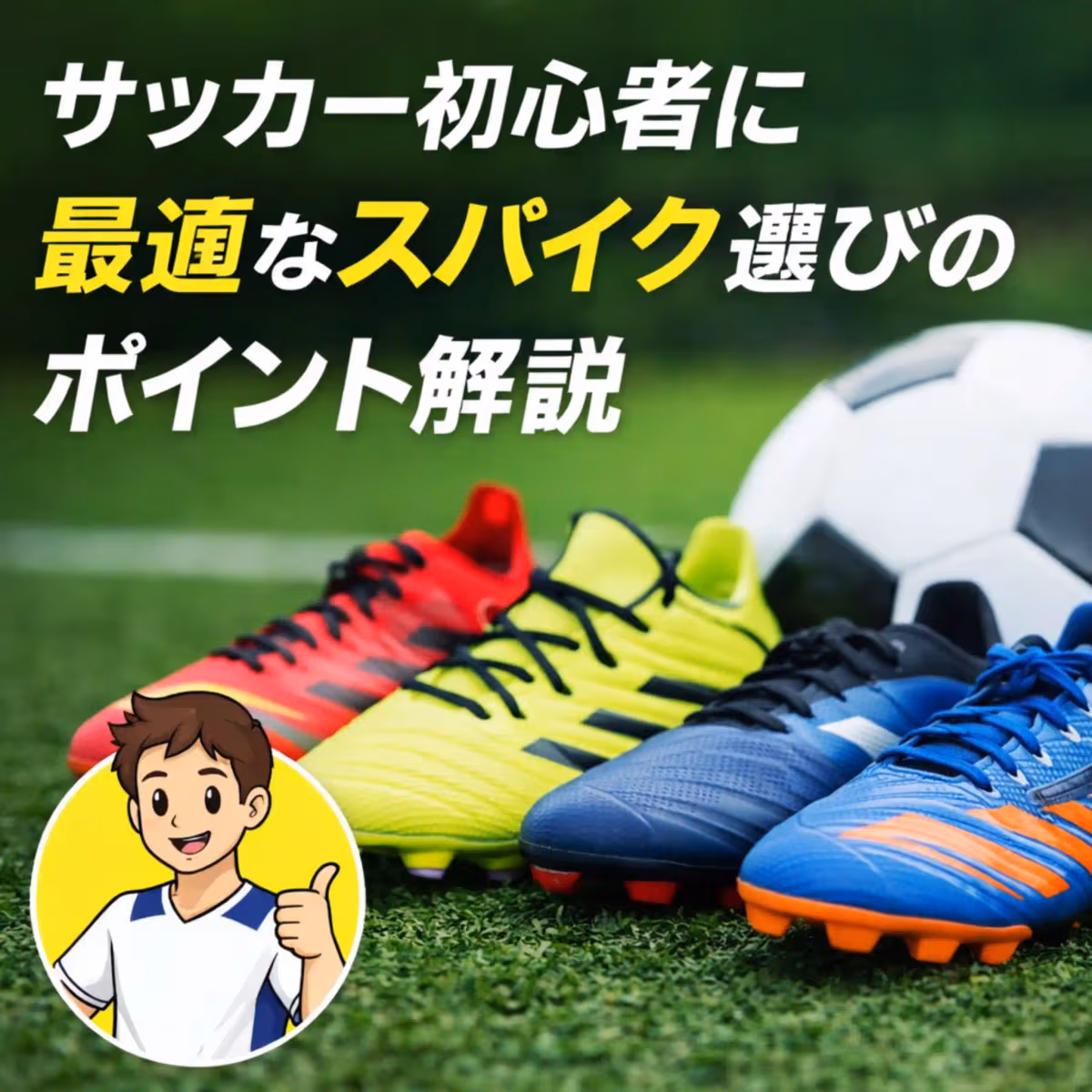 サッカー初心者に最適なスパイク選びのポイント解説