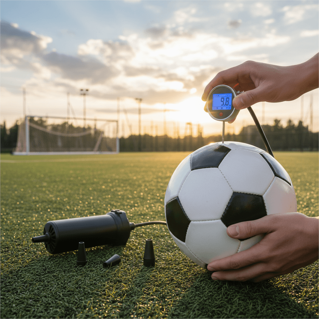 サッカーボールの空気圧、その科学的真実:精密メンテと空気入れ選びでプレーは変わる